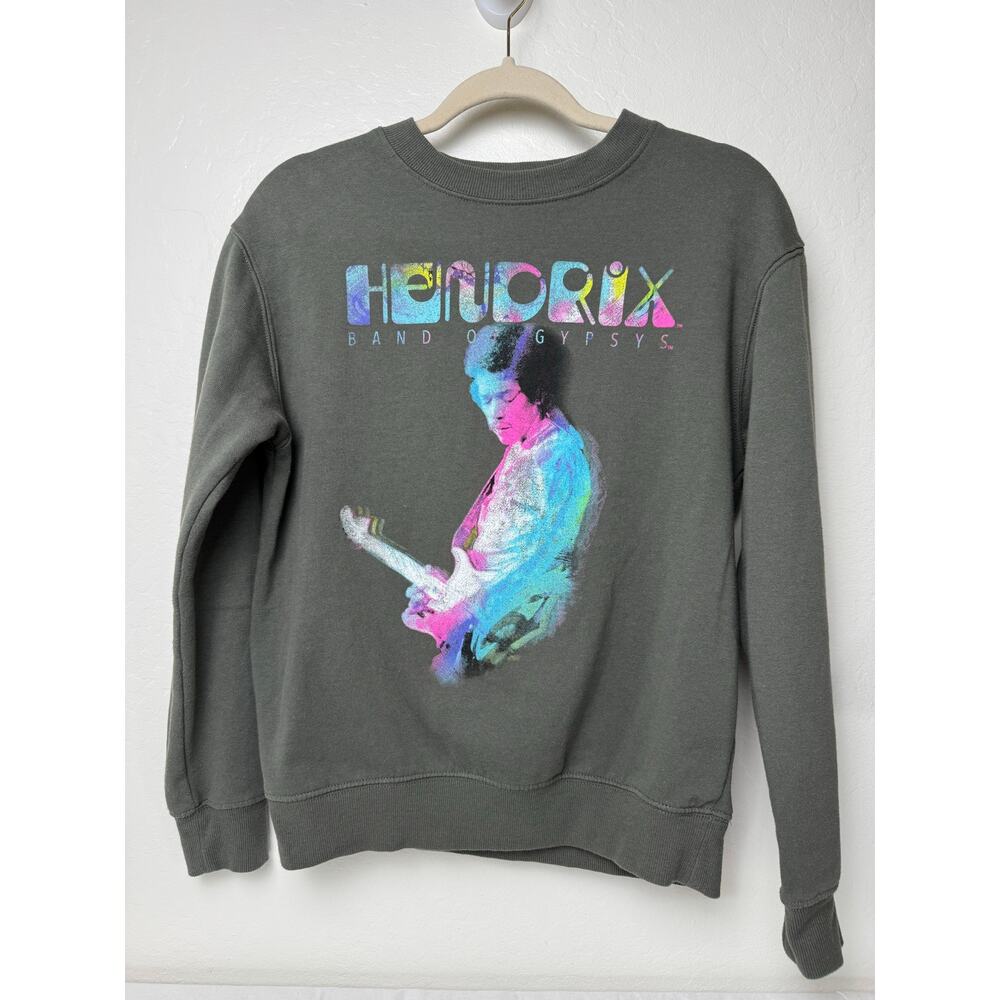 UNISEX Authentic Hendrix Band of Gypsys (2020) Design Tour Dates Sweatshirt  XS